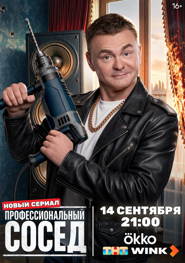 Профессиональный сосед 2025 постер